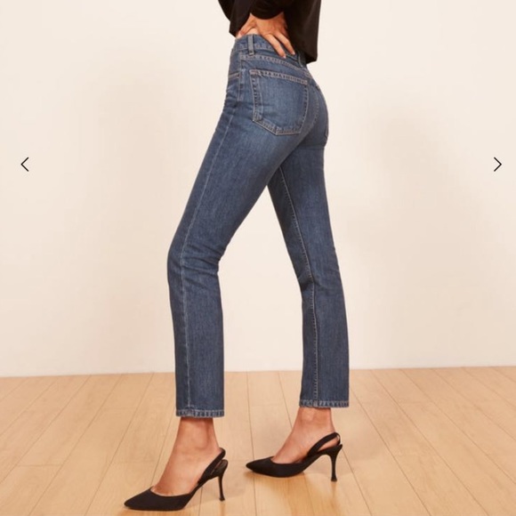 Reformation Denim - Reformation High Rise Cigarette Jeans